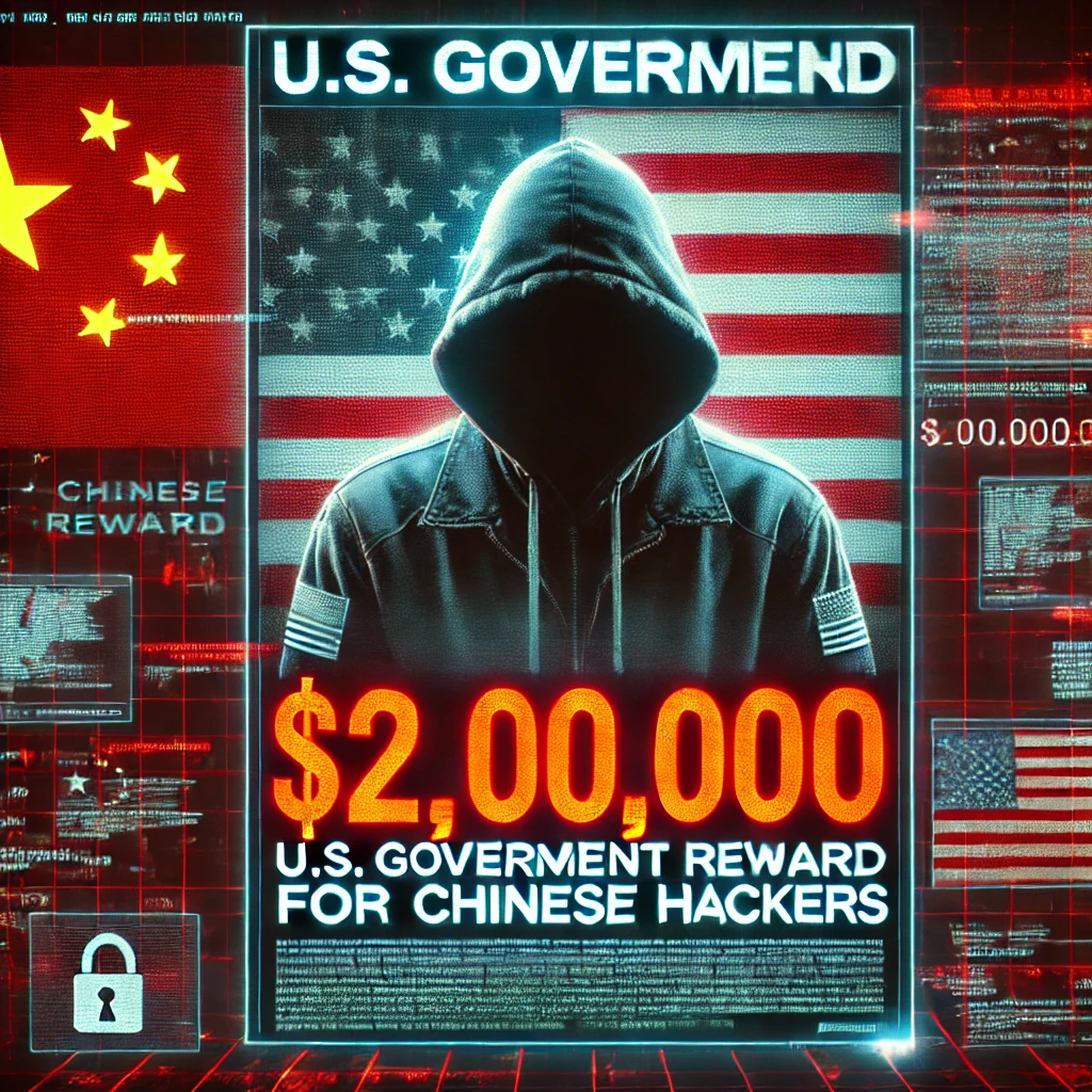2M bounty on Chinese hackers