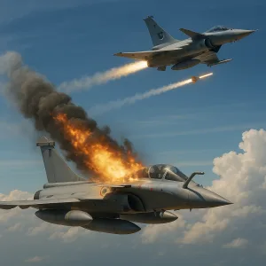 Rafale Shot Down by PAF